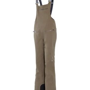 NWT NEW OBERMEYER WOMENS BLISS  BIB PANTS GREEN/ brown PROPHECY WOMENS Sz 6